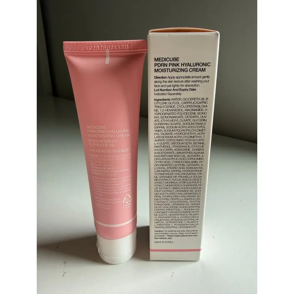 $35 New Medicube PDRN Pink Hyaluronic Cream 50ml Authentic Made in Korea